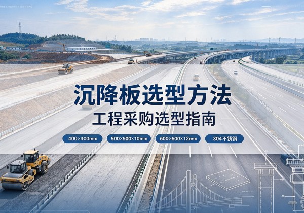 岚山沉降板选择方法